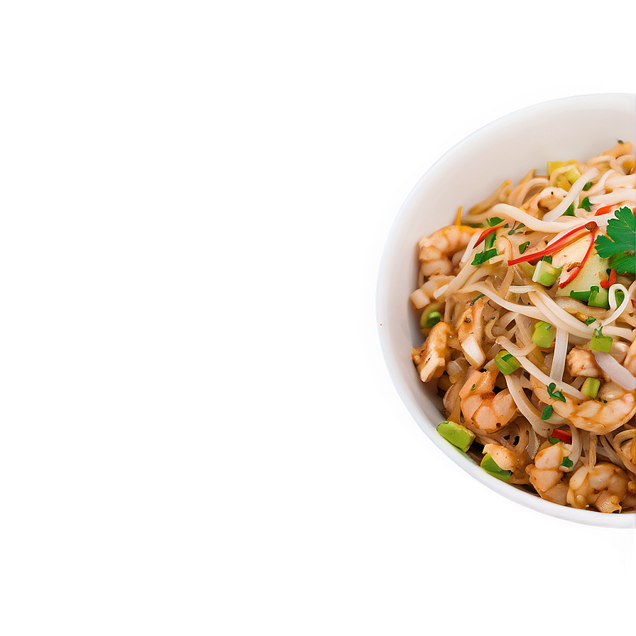 Pad Thai Noodle Bowl Png 10 PNG image