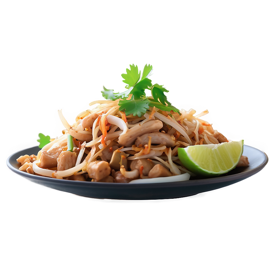 Pad Thai With Bean Sprouts Png 06252024 PNG image