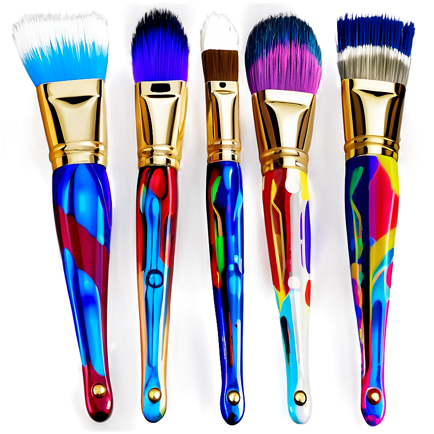 Paint Brushes And Canvas Png Qhi PNG image