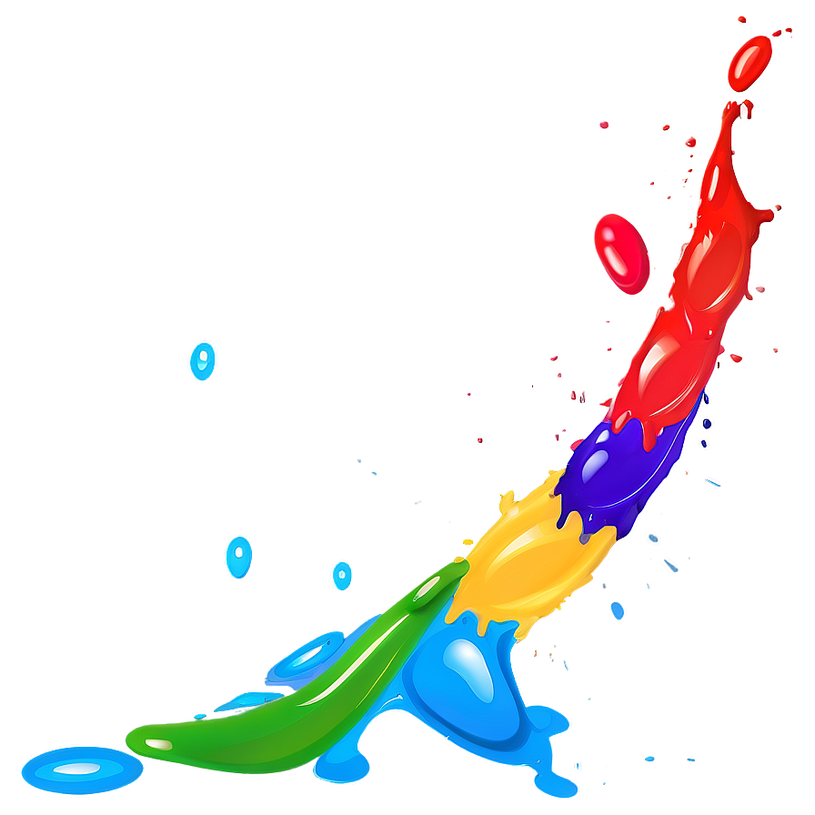 Paint Splash Artwork Png 05242024 PNG image