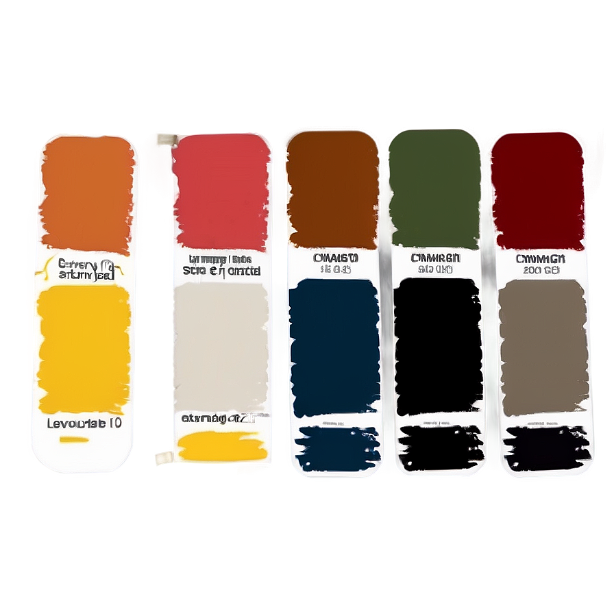 Paint Swatch For Diy Crafts Png Wqr PNG image