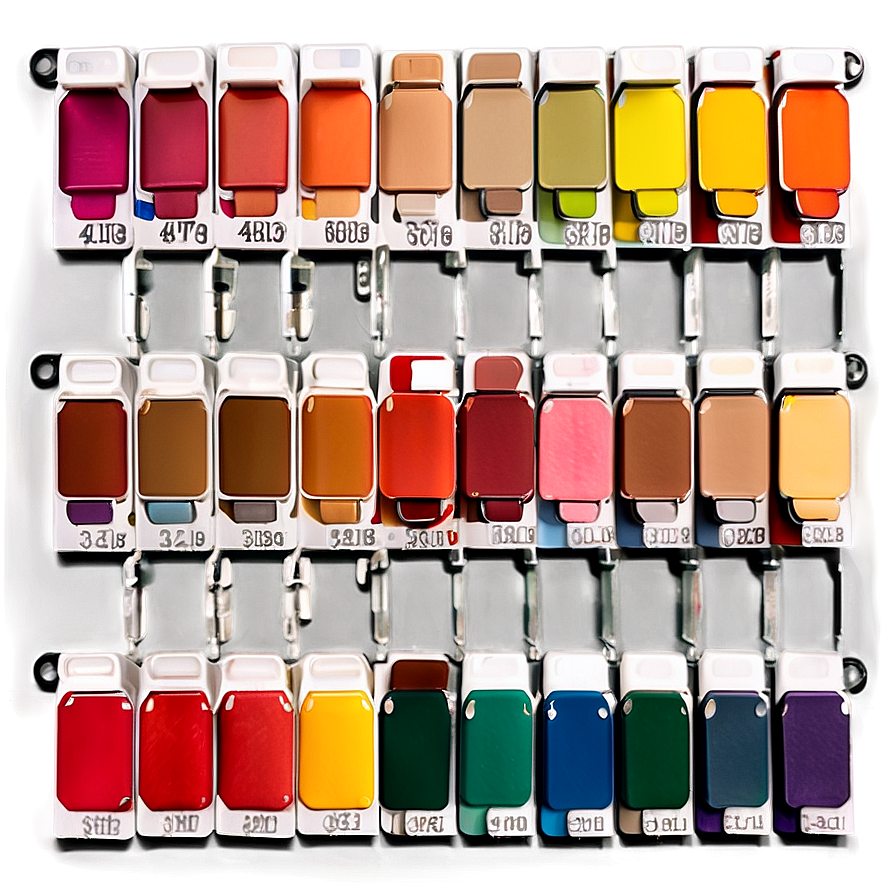 Paint Swatch Organization Png Tcg PNG image