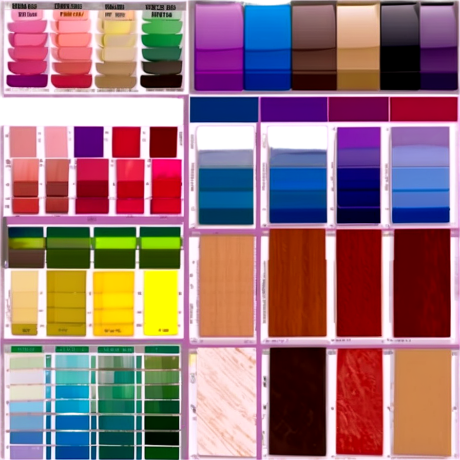 Paint Swatches Png Cry90 PNG image