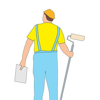 Painter Readyfor Work PNG image