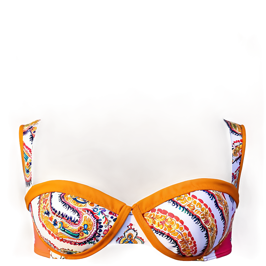 Paisley Bikini Top Png 37 PNG image