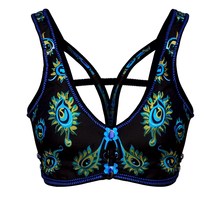 Paisley Bikini Top Png Vly74 PNG image