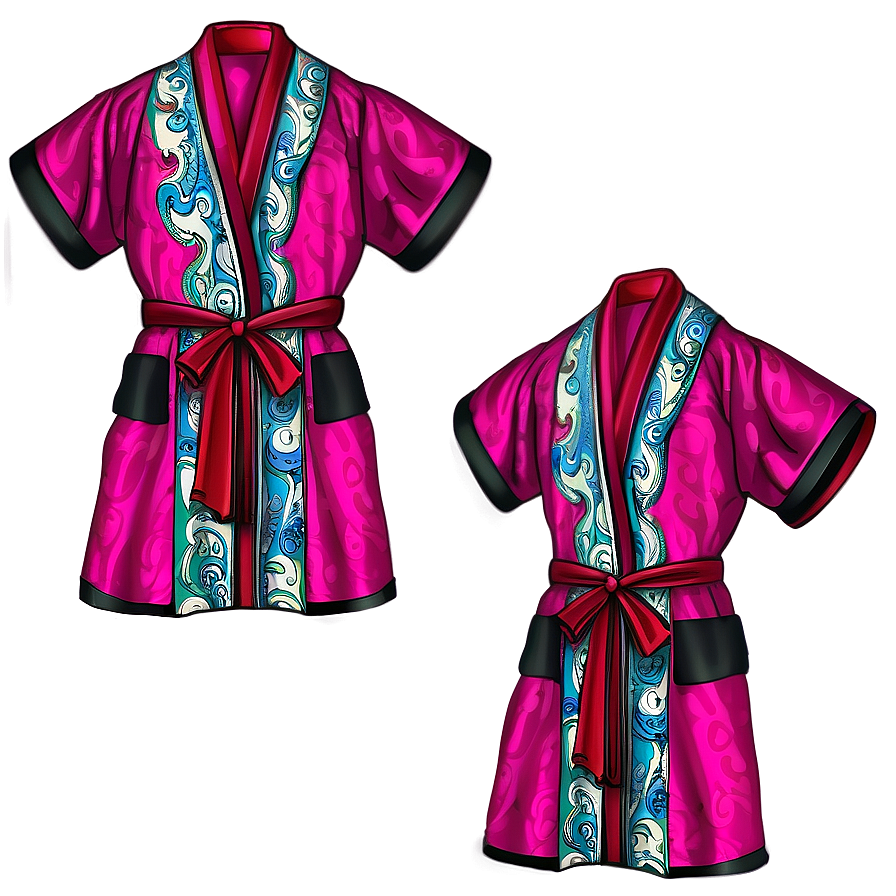 Paisley Pattern Robe Png 99 PNG image