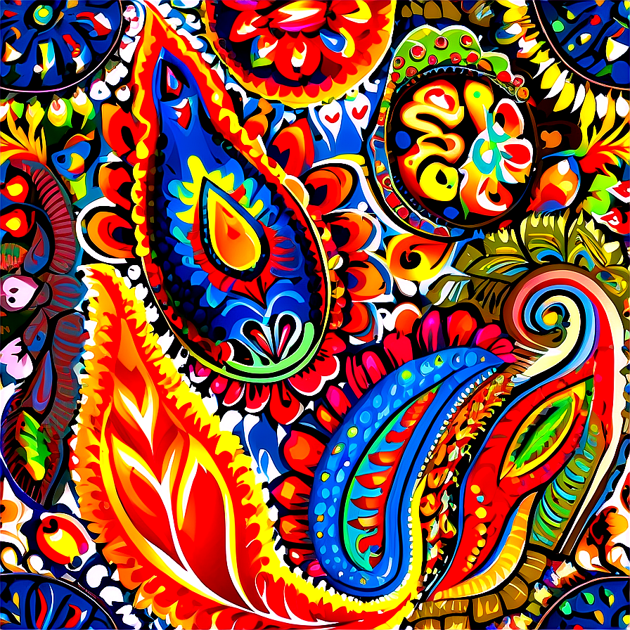 Paisley Seamless Pattern Png 84 PNG image