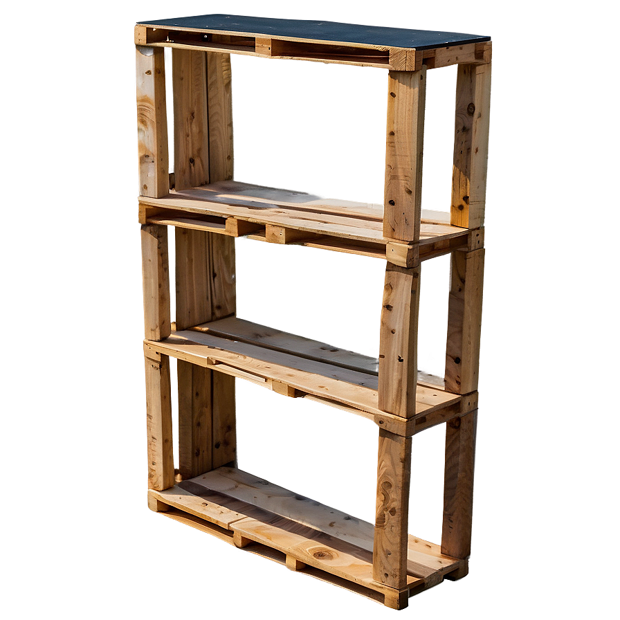 Pallet Bookshelf Png 05242024 PNG image