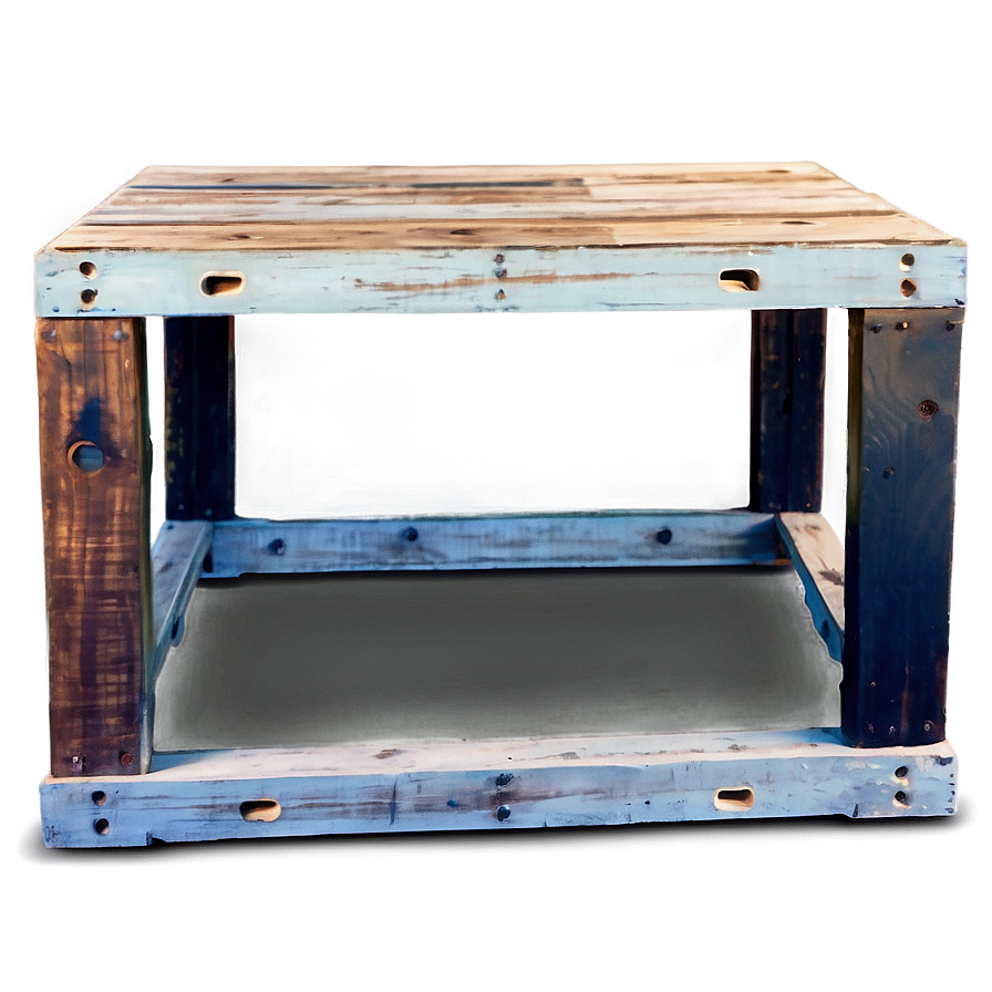 Pallet Coffee Table Png 06212024 PNG image