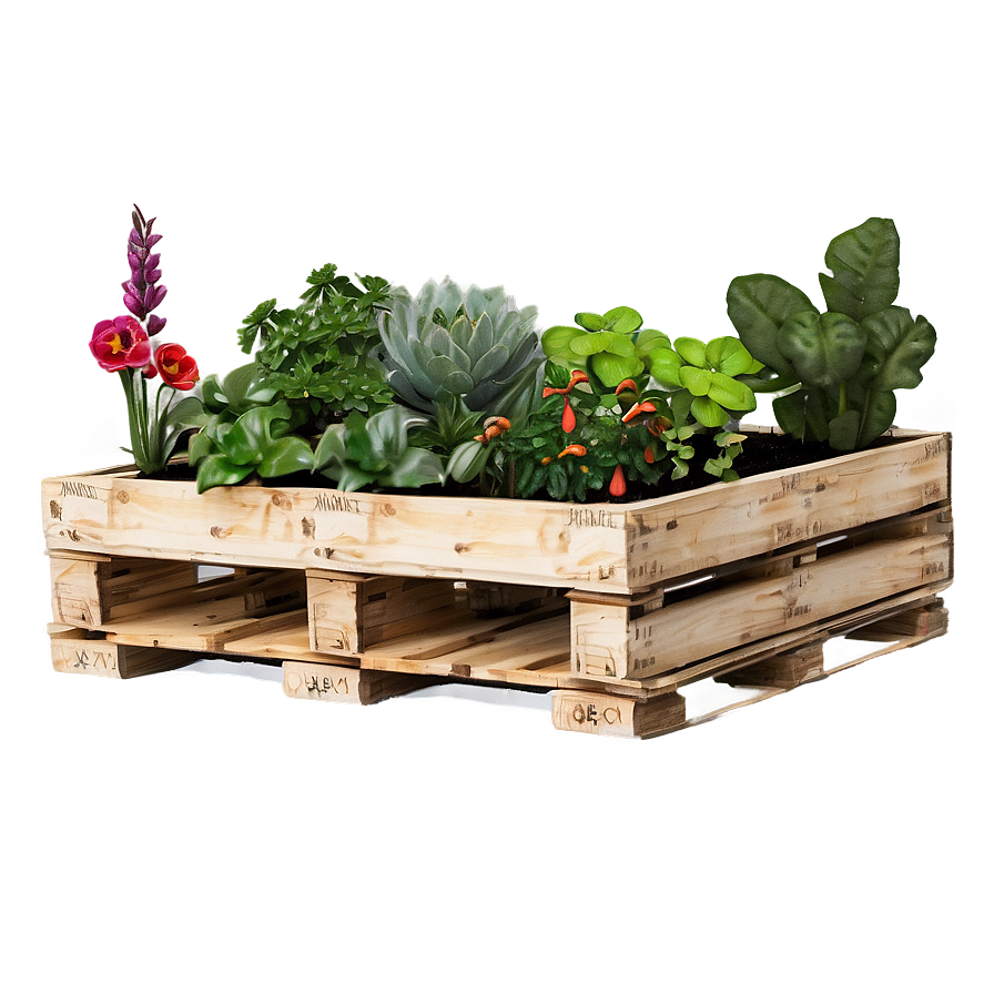 Pallet Garden Png 06212024 PNG image