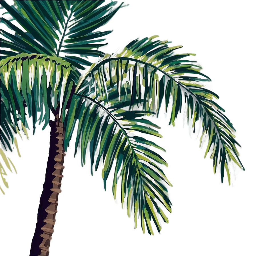 Palm Leaves Clipart Png 29 PNG image