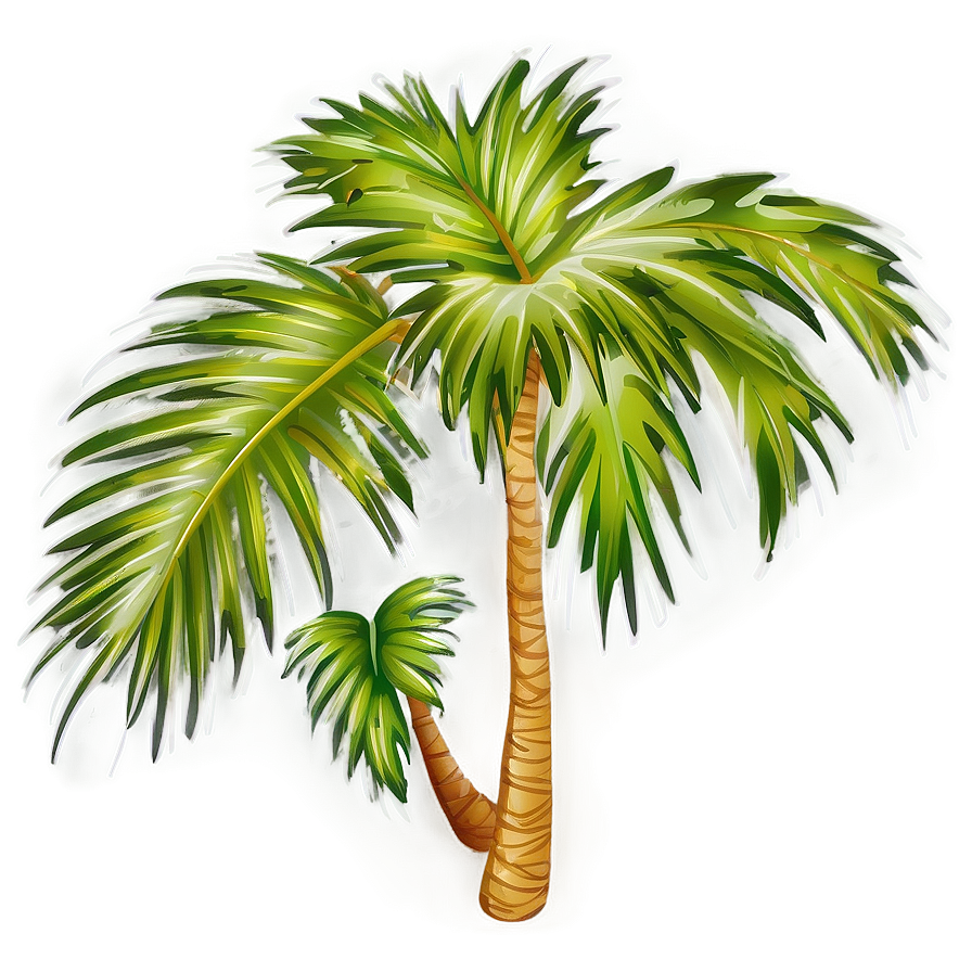 Palm Leaves Clipart Png Hnk77 PNG image