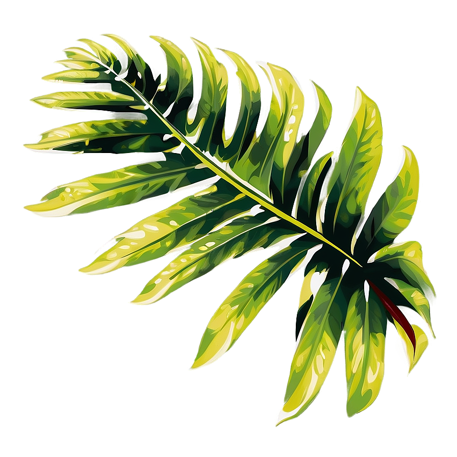 Palm Leaves Vector Png Ytp PNG image