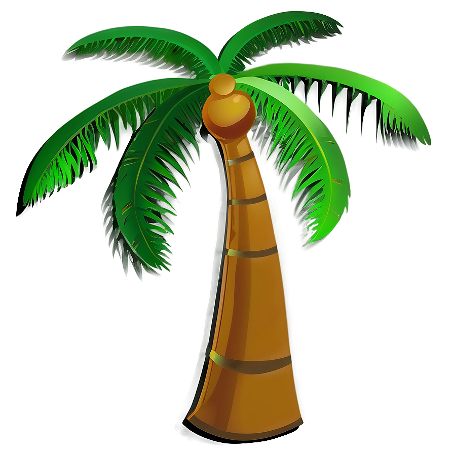 Palm Tree Clip Art Png 04292024 PNG image