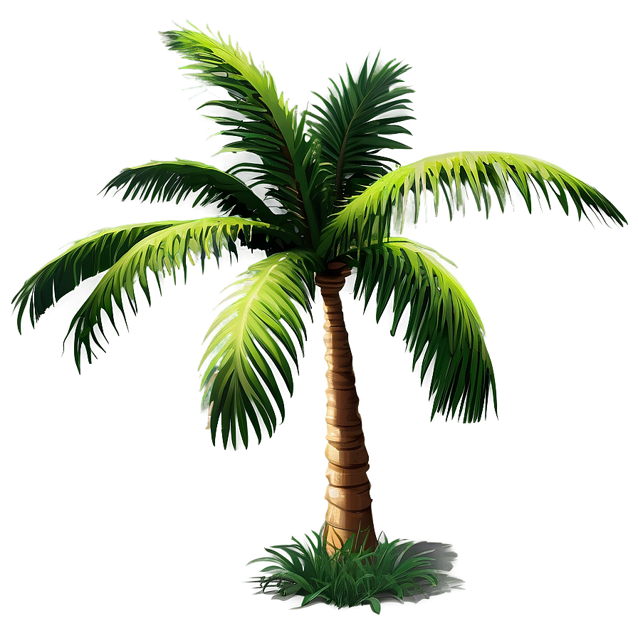 Palm Tree D PNG image