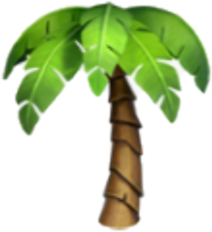 Palm_ Tree_ Emoji PNG image