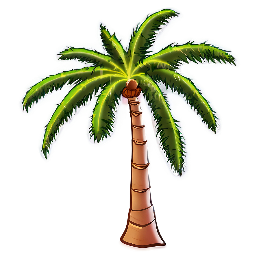 Palm Tree Outline Png 30 PNG image