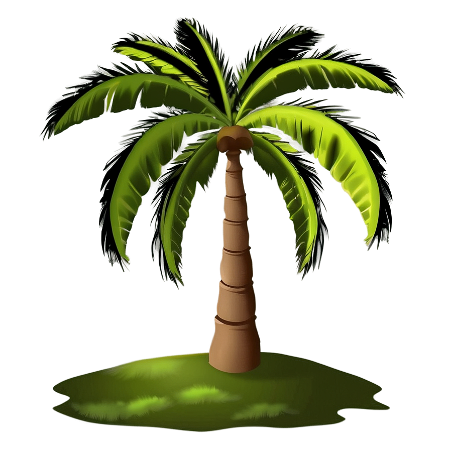 Palm Tree Silhouette Png Uaf PNG image