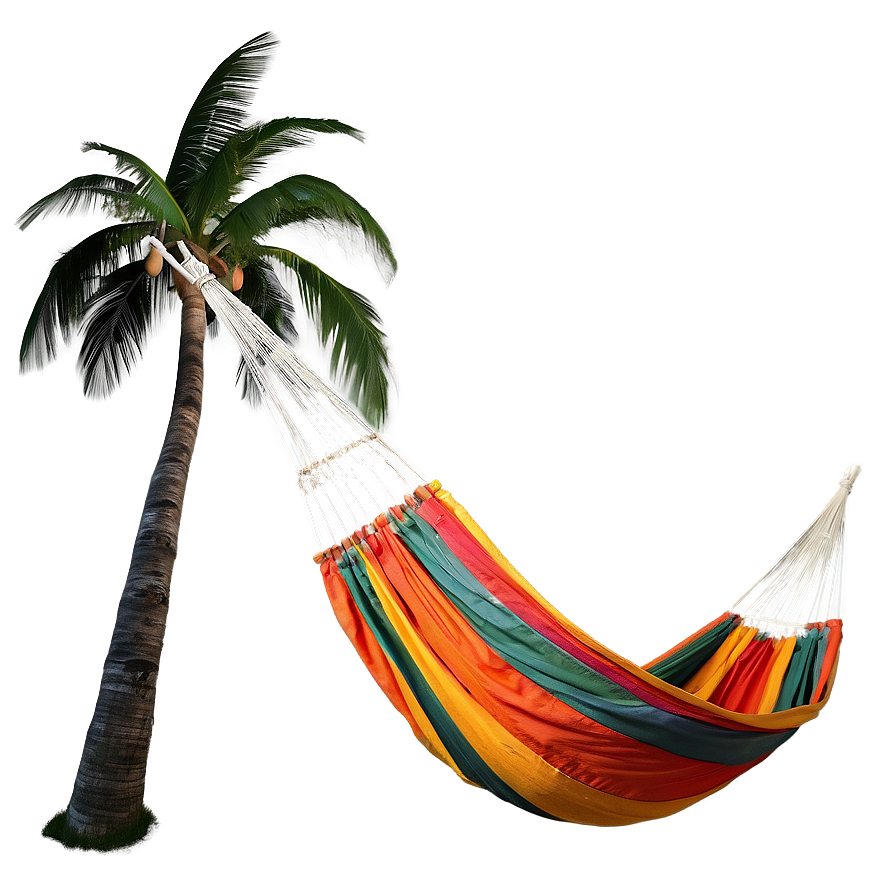 Palm Tree With Hammock Png Ndn50 PNG image