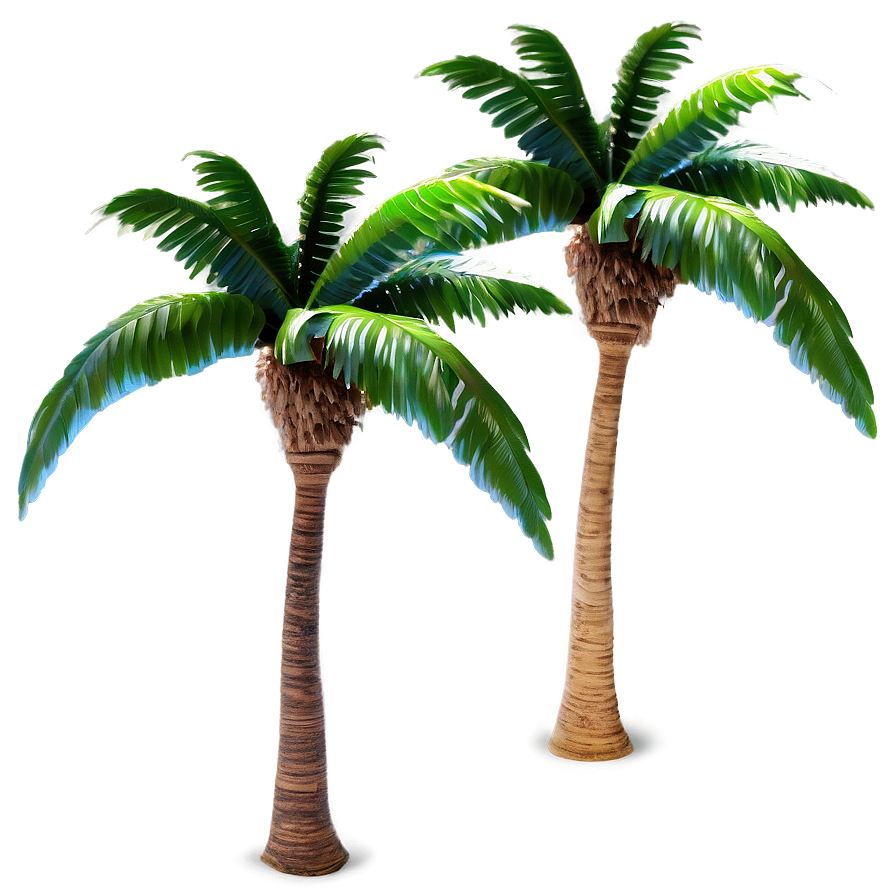 Palm Trees In Paradise Png Cfr61 PNG image