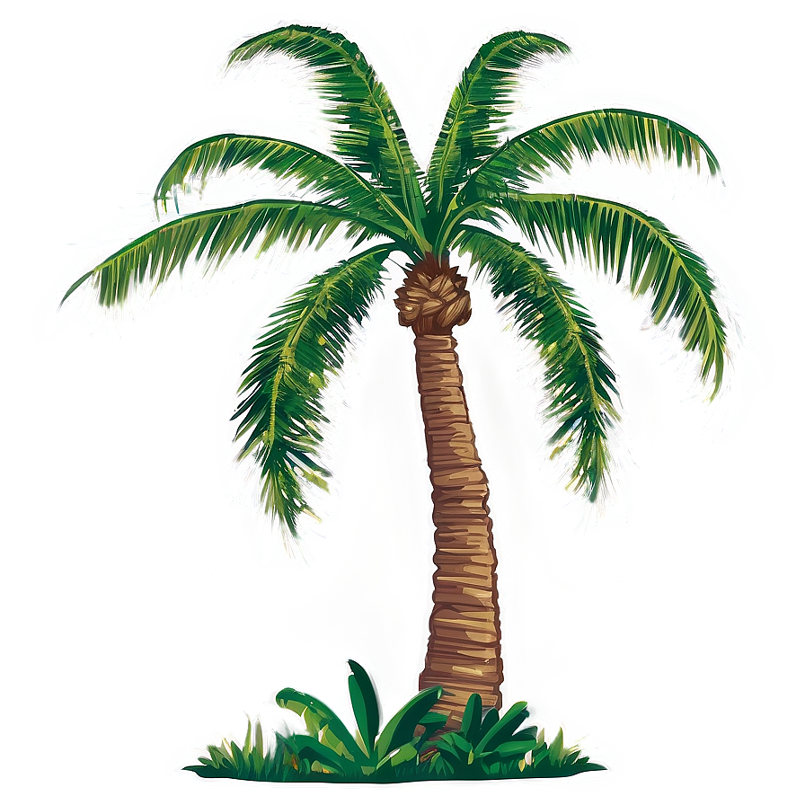 Palm Trees Silhouette Png 05042024 PNG image