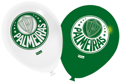 Palmeiras Logo Balloons PNG image