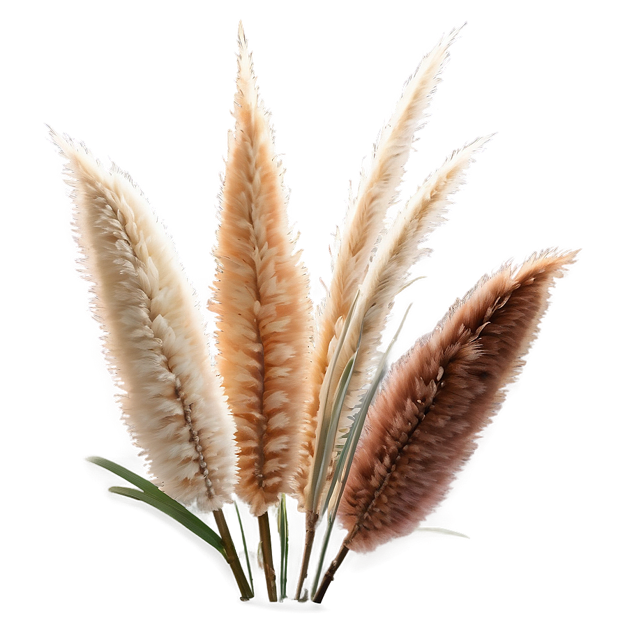 Pampas Grass Arrangement Png 06122024 PNG image