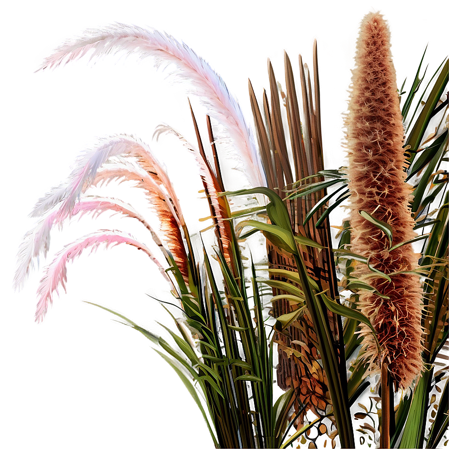 Pampas Grass Scene Png Fph PNG image