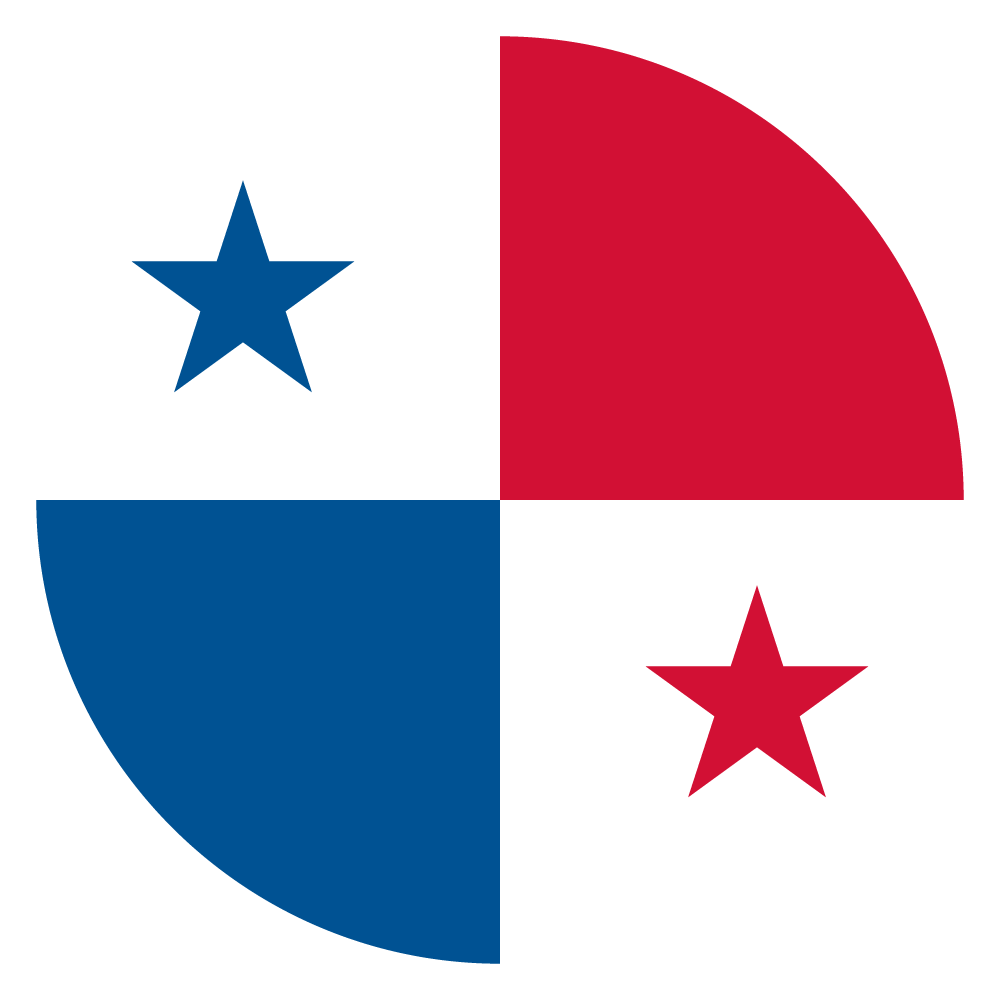 Panama Flag Graphic PNG image