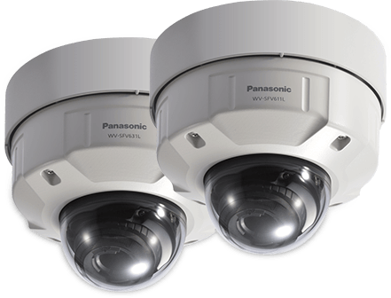 Panasonic Dome Security Cameras PNG image