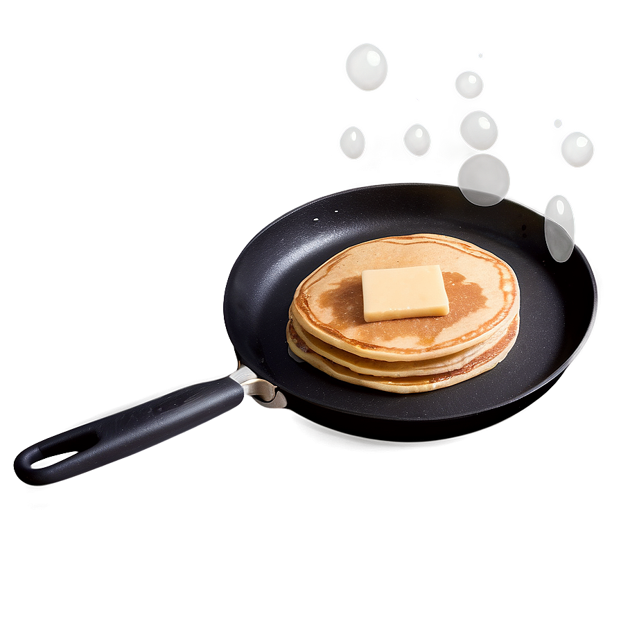 Pancake Cooking On Griddle Png 34 PNG image