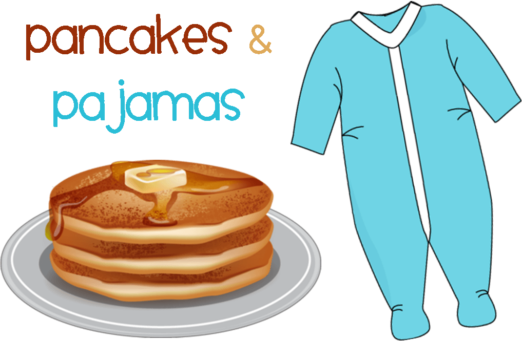 Pancakesand Pajamas Graphic PNG image