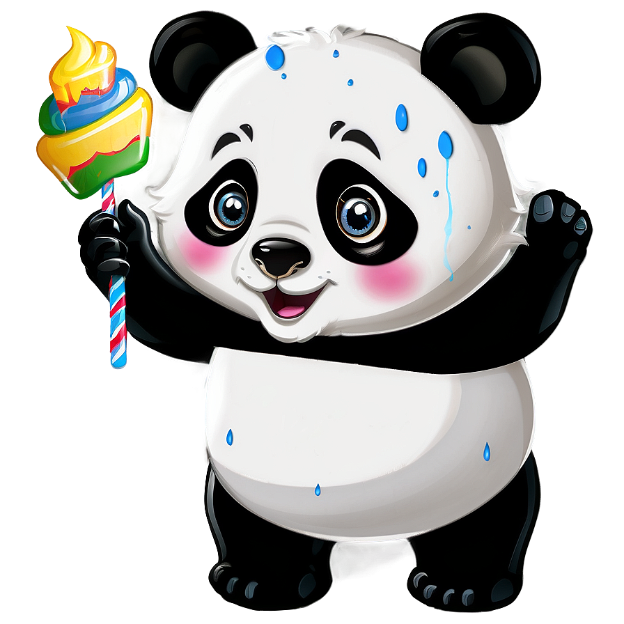 Panda Birthday Party Png 05062024 PNG image