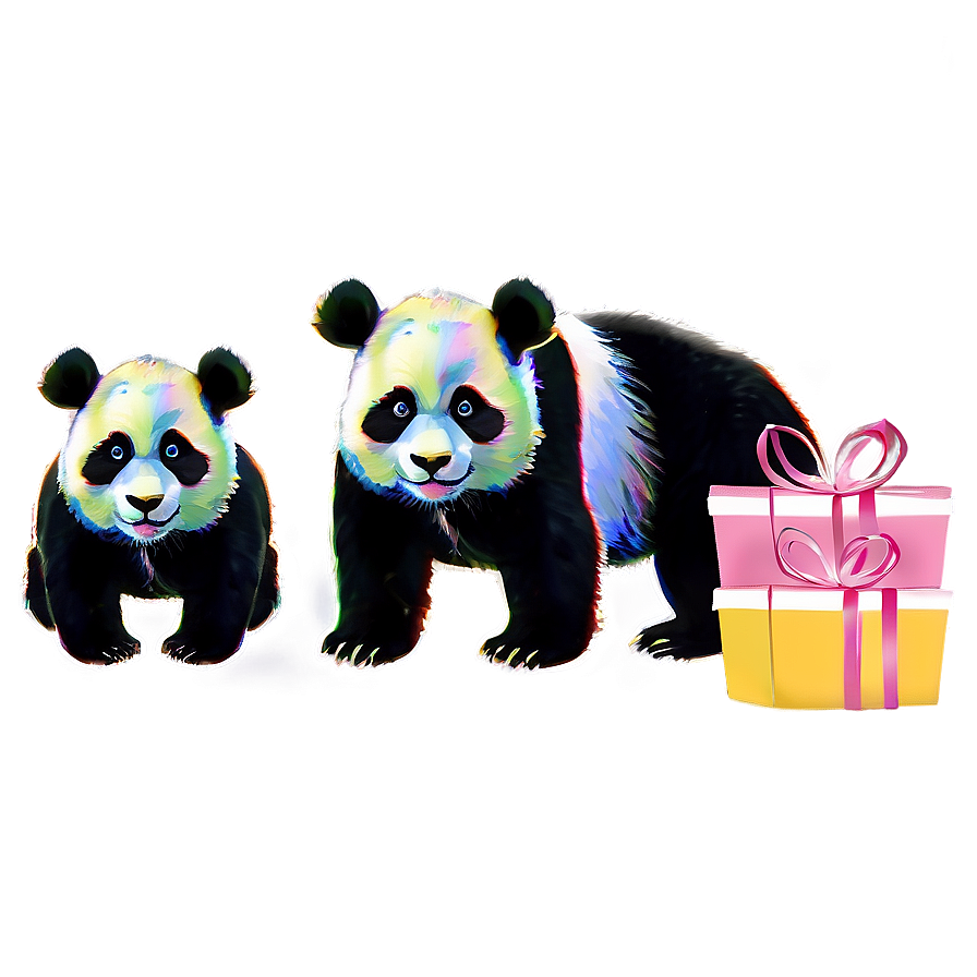 Panda Birthday Party Png 48 PNG image