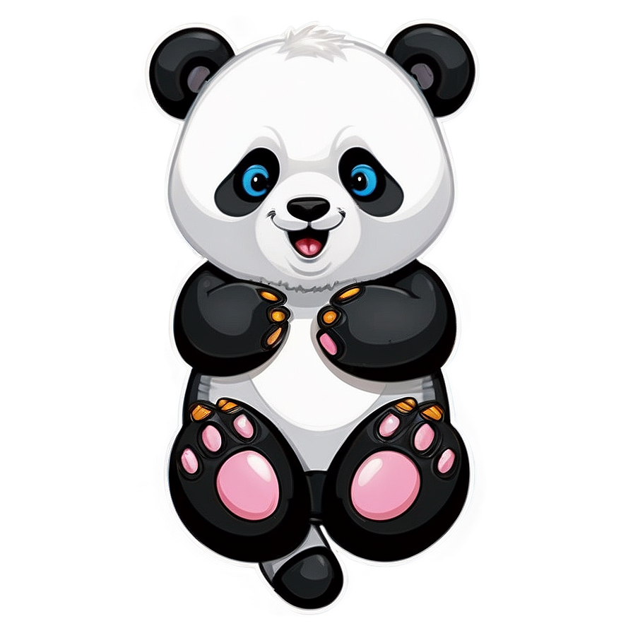 Panda School Mascot Png Grl1 PNG image