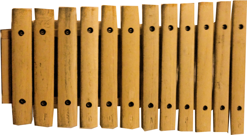 Panflute Pipes Array PNG image