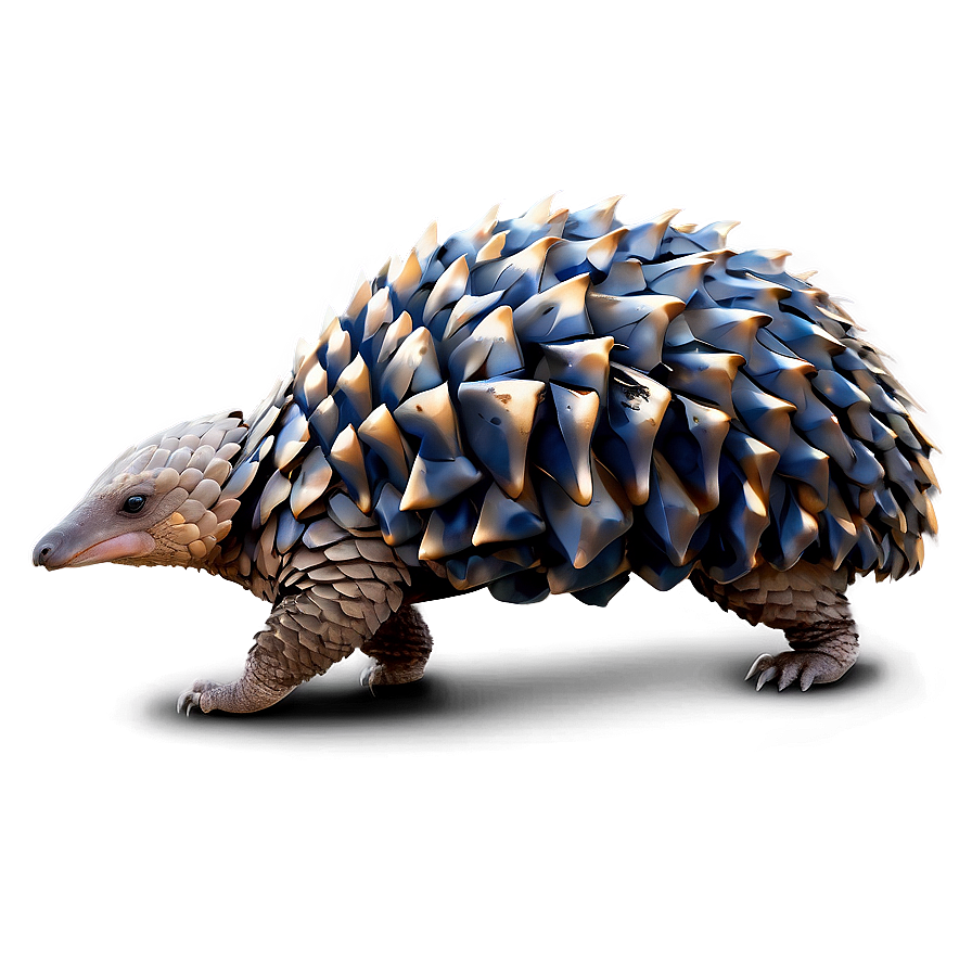 Pangolin Adventure Scene Png 06212024 PNG image