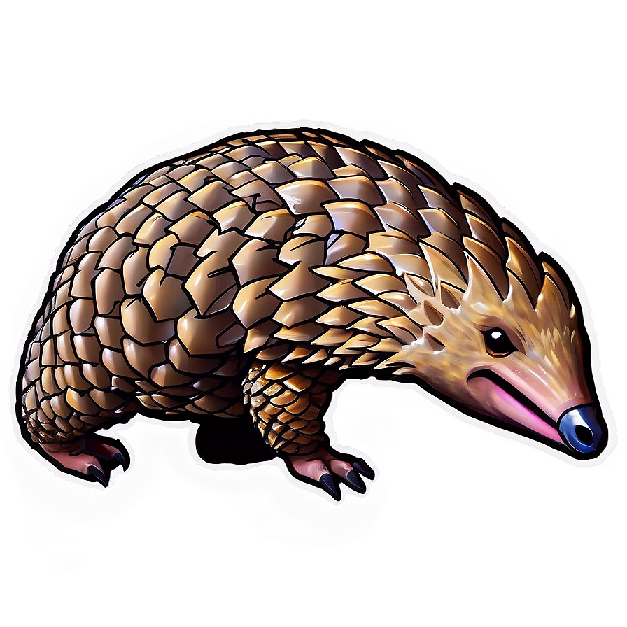 Pangolin Educational Diagram Png 84 PNG image