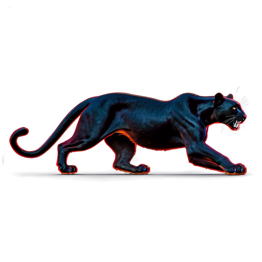 Panther Hunting Png Xxp62 PNG image