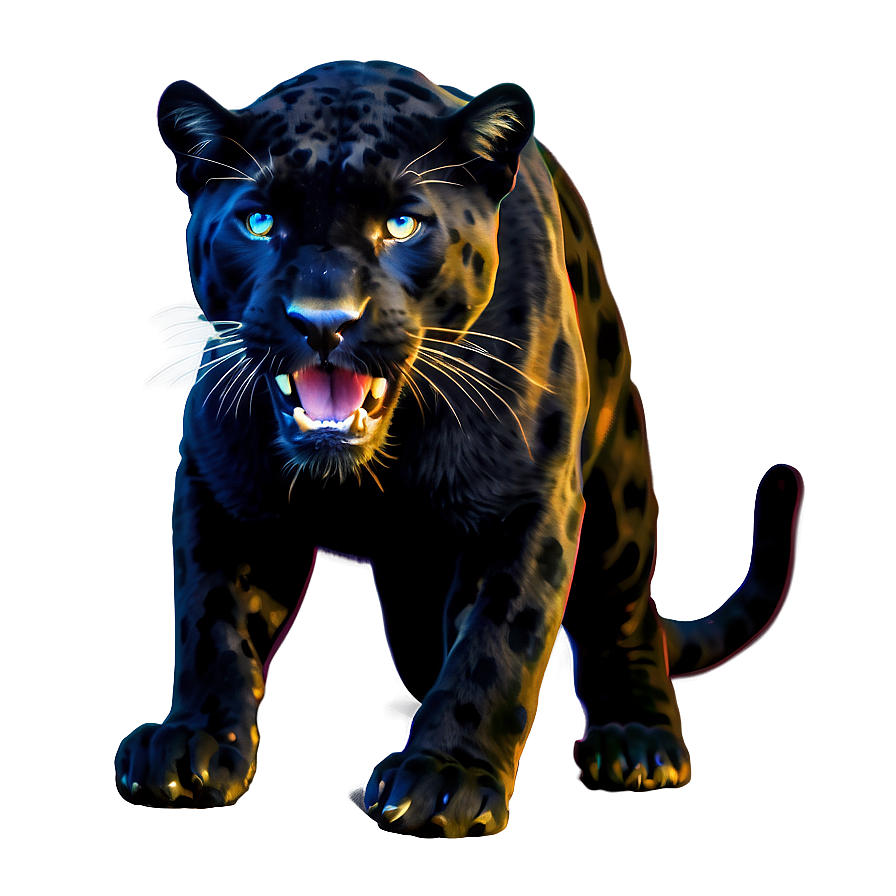 Panther Print Png Cdt78 PNG image