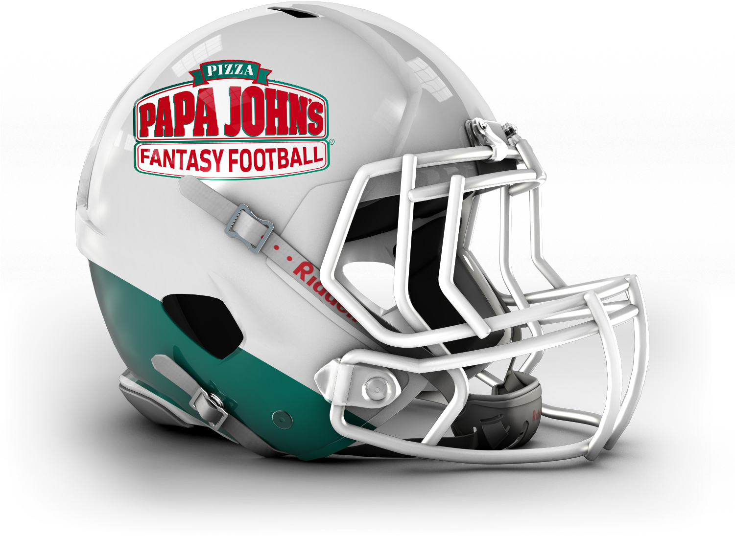 Papa Johns Fantasy Football Helmet PNG image