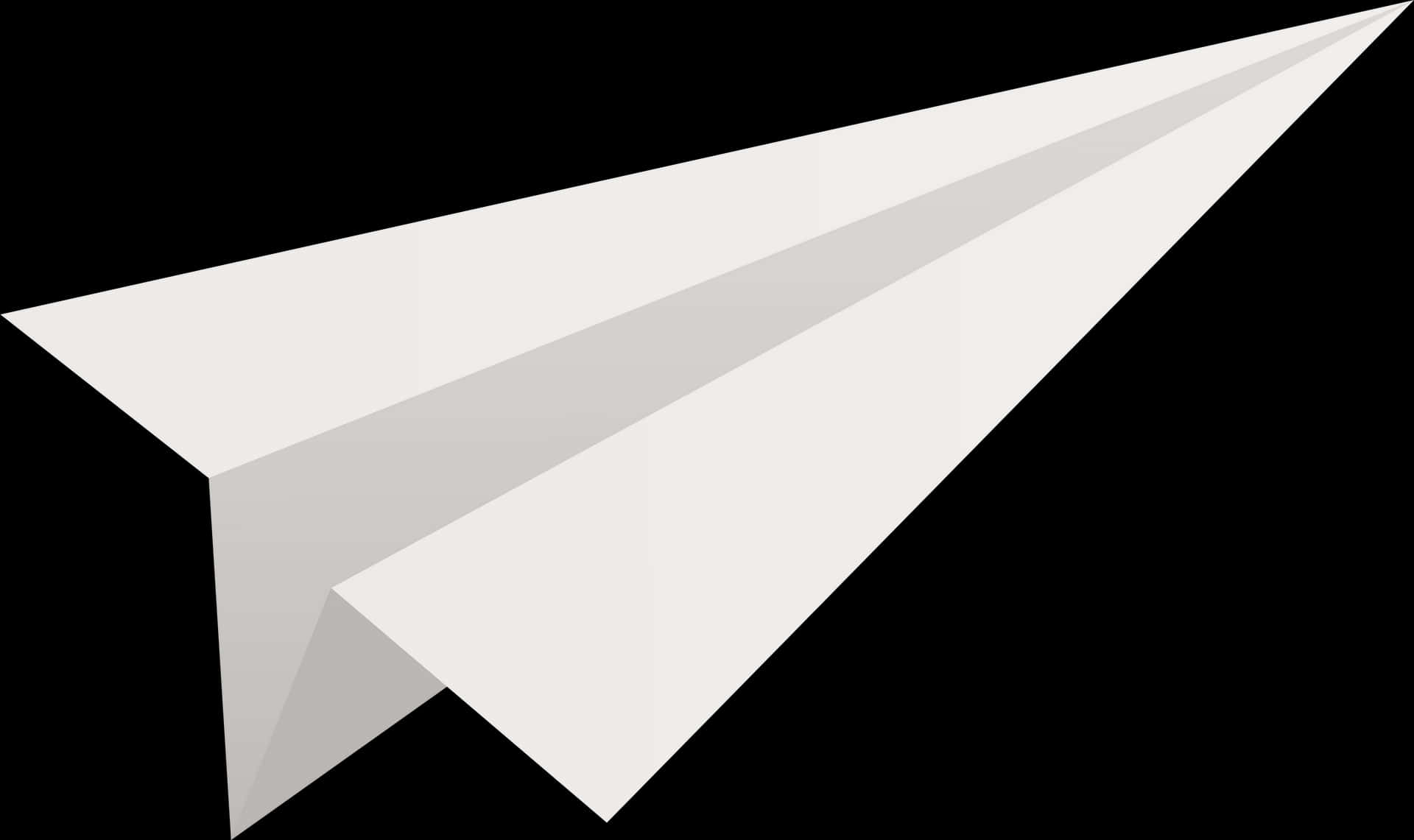 Paper Airplane Vector Illustration PNG image