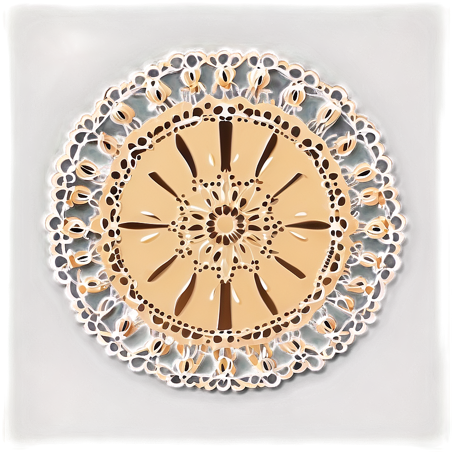 Paper Craft Doily Png 43 PNG image