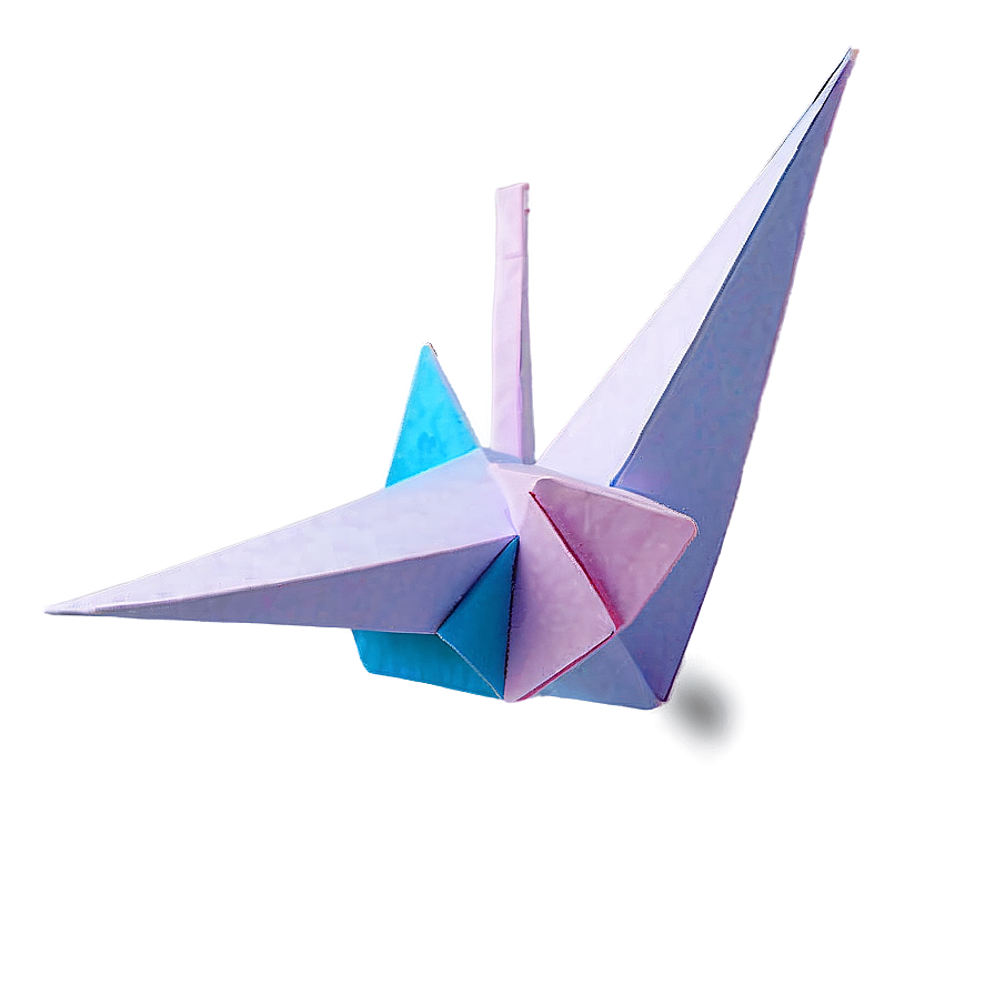 Paper Crane B PNG image