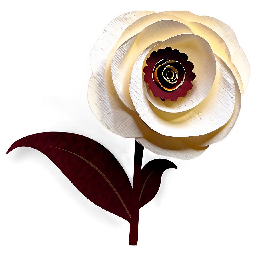 Paper Flower D PNG image