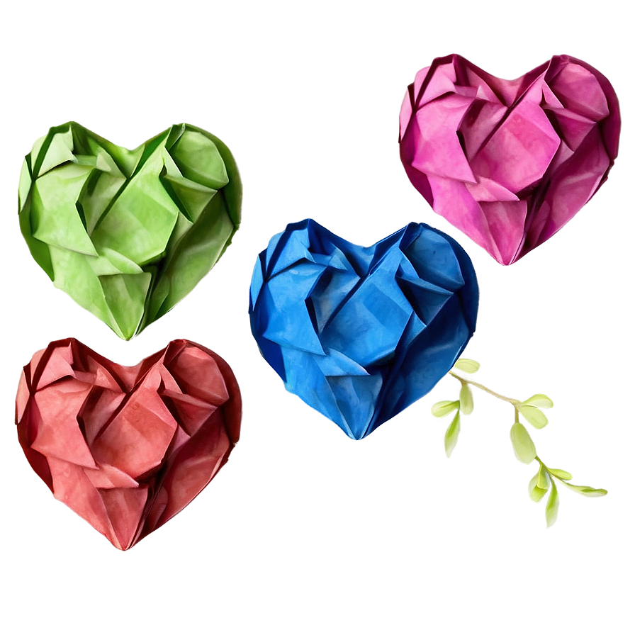 Paper Hearts Png 05032024 PNG image