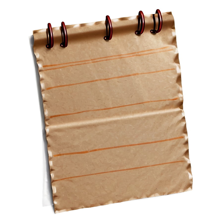 Paper Note With Arrow Clip Png 06282024 PNG image