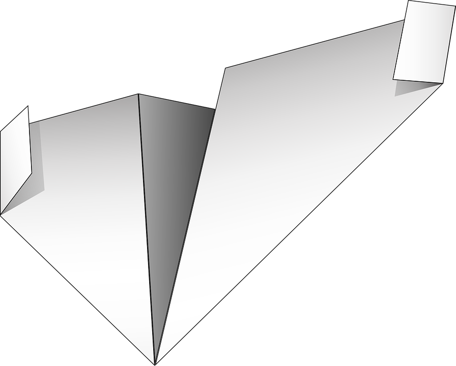 Paper Plane Vector Illustration PNG image