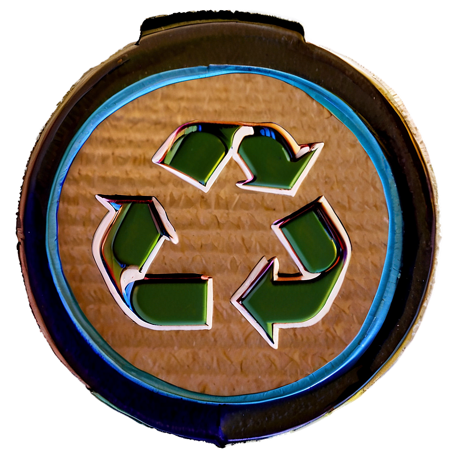 Paper Recycle Badge Png Ptj26 PNG image